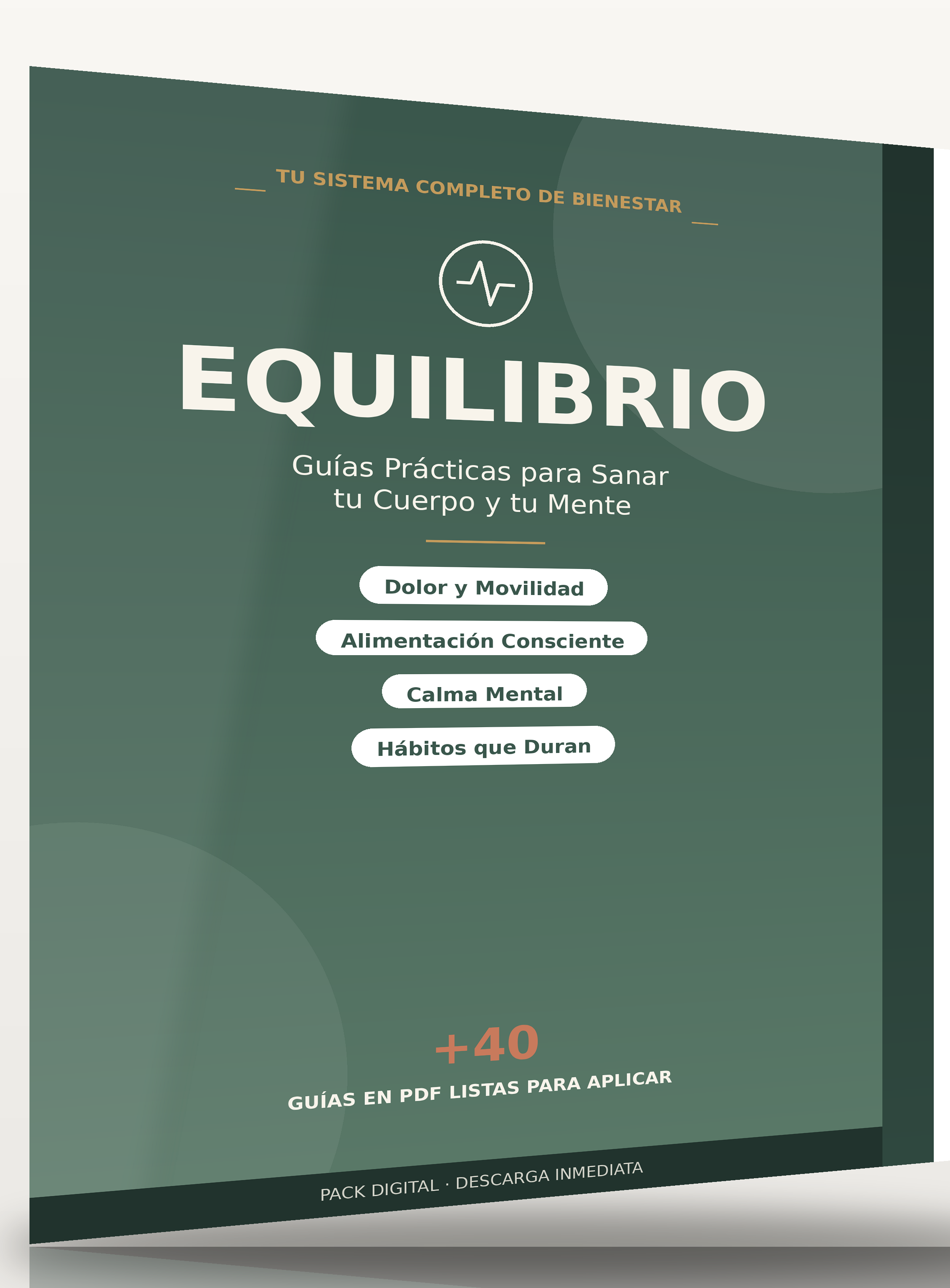 EQUILIBRIO: Tu Sistema Completo de Bienestar (+40 Guías PDF) — Alivia el Dolor, la Ansiedad y Recupera tu Energía